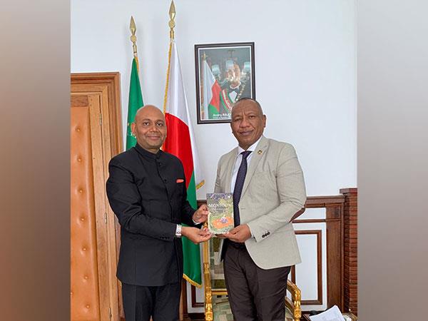 Indian Amb Abhay Kumar reviews bilateral ties with Madagascar PM Christian Ntsay